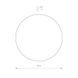 Світильник Nowodvorski RING LED BLACK M PL 7635 фото 2