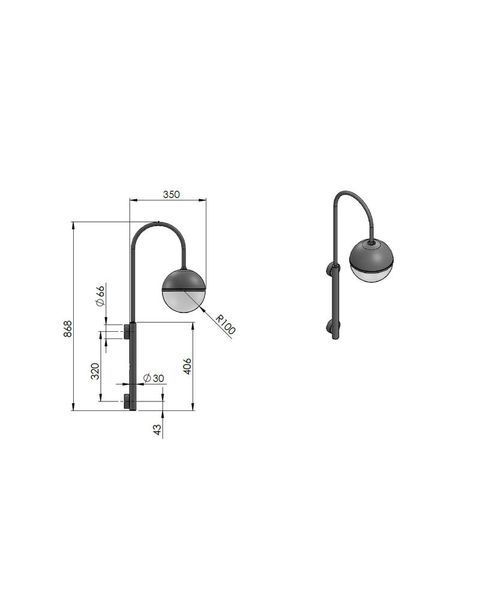 Настенный светильник Pikart 26862-2 Kilinski E27 1x60W IP20 26862-2 фото