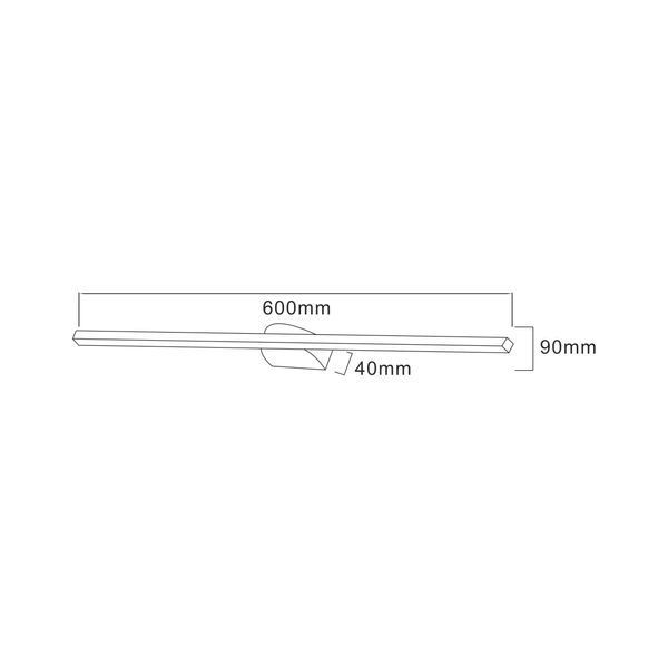 Бра на стену ZUMALINE ARVI W89551-60BK W89551-60BK фото