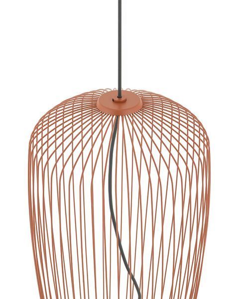 Подвесной светильник Nowodvorski PUMPKIN S TERRACOTTA E27 терракотовый 11496 фото