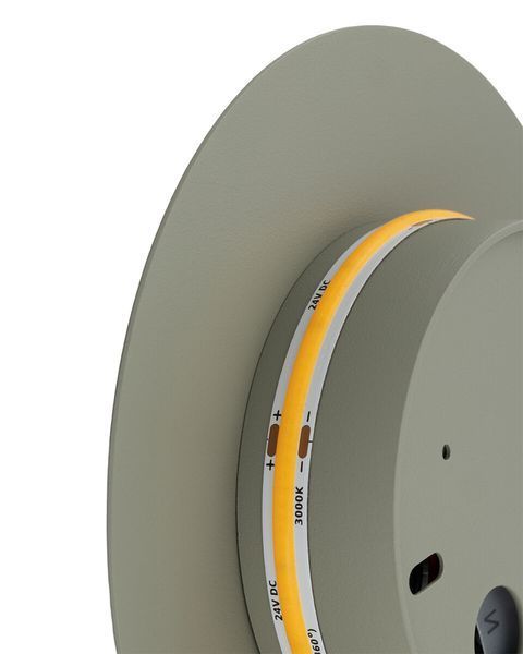 Бра Nowodvorski RING LED S 7W 3000K SAGE GREEN настінний діаметр 15см для приліжкового світла 12663 фото