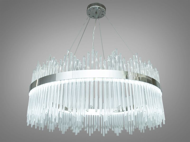 Хрустальный лед люстра Diasha LED module Хром Q802/800CH Q802/800CH фото