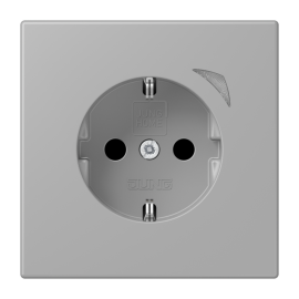 Розумна розетка JUNG HOME BTLC1521S204 gris moyen 16А 250V для розумного дому та енергозбереження BTLC1521S204 фото