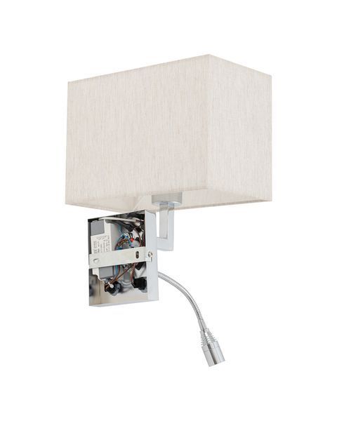 Бра Nowodvorski HOTEL MOOD LED Cream E27+LED 2.2W для чтения 11785 фото