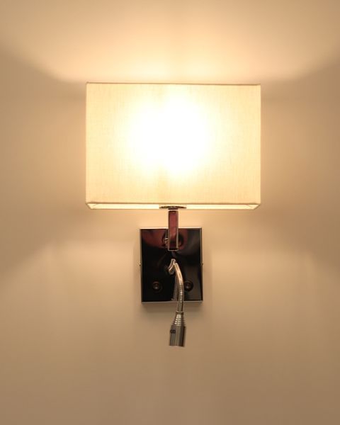 Бра Nowodvorski HOTEL MOOD LED Cream E27+LED 2.2W для чтения 11785 фото