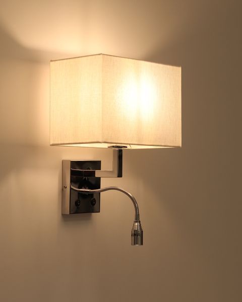 Бра Nowodvorski HOTEL MOOD LED Cream E27+LED 2.2W для чтения 11785 фото