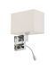 Бра Nowodvorski HOTEL MOOD LED Cream E27+LED 2.2W для чтения 11785 фото 6