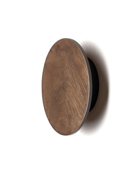 Бра Nowodvorski RING TIMBER LED S 7W 3000K из фанеры и стали декоративный диаметр 15см 11288 фото