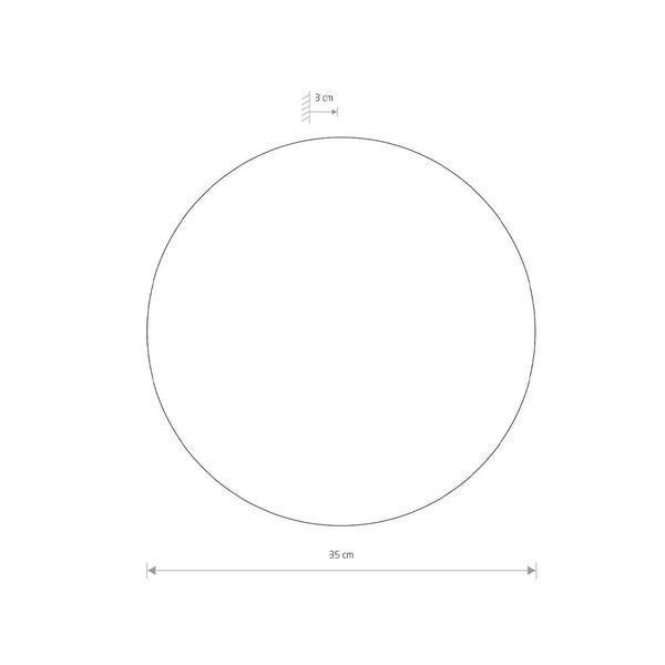 Светильник Nowodvorski RING LED WHITE L PL 7640 фото