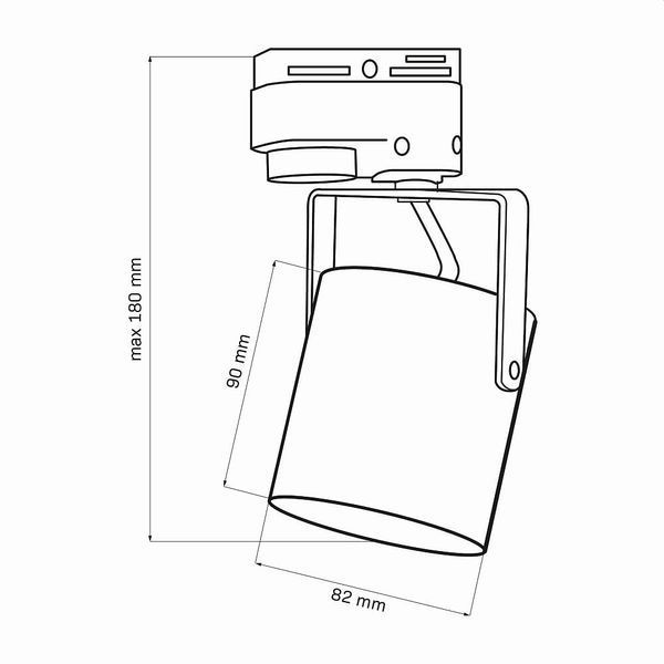 Трековый светильник Goldlux Minor 1xGU10 321794 321794 фото
