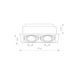 Світильник вбудований Nowodvorski DOWNLIGHT BLACK II ES111 CN 9570 фото 2