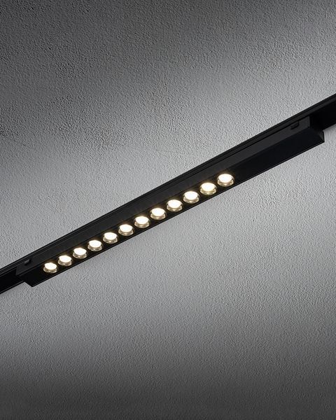Магнитный трековый светильник Nowodvorski 11331 UT-LVM Focus LED 12W 4000K черный 11331 фото