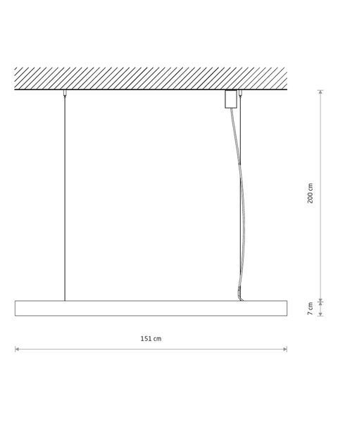 Линейный светильник Nowodvorski CL OFFICE PRO LED 40W 3000K черный для просторных офисов 10213 10213 фото