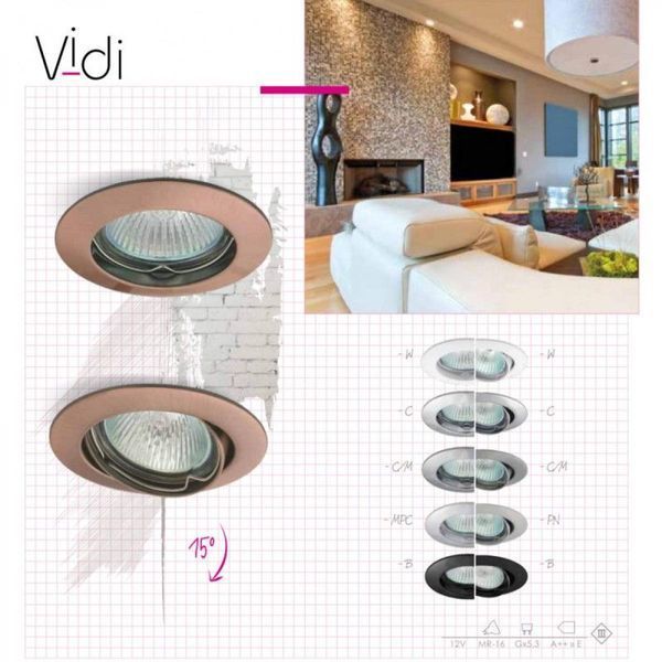 Точковий світильник Kanlux 2790 Vidi 2790 фото