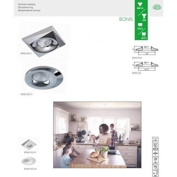 Точечный светильник Kanlux 28703 Bonis dsl-c 28703 фото
