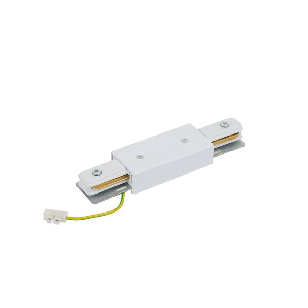 З'єднувач Nowodvorski PROFILE POWER STRAIGHT CONNECTOR WHITE CN 10225 фото