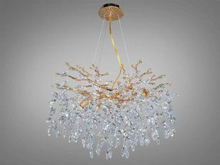 Хрустальная люстра Глициния золото 8 ламп 608-600G DIASHA 608-600G фото