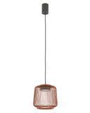 Подвесной светильник Nowodvorski KENAI A TERRACOTTA E27 терракотовый 12218 фото