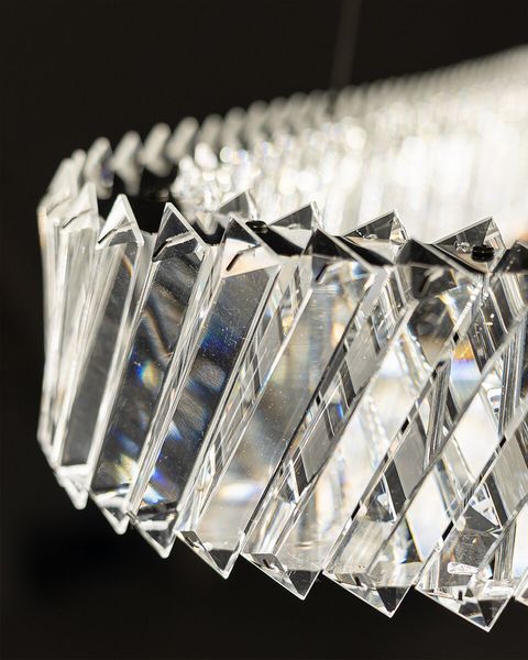 Підвісний світильник Nowodvorski LUXORA OVAL LED 40W овальний для вітальні та офісу 11707 фото