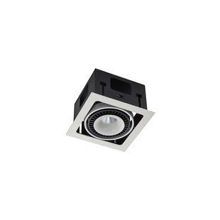 Встраиваемый светильник Skarlat RGL7116-1 1&times;18W WH+BK 4000K 61240 фото