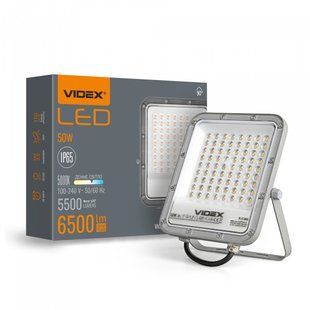 LED прожектор PREMIUM VIDEX F2 50W 5000K VL-F2-505G фото