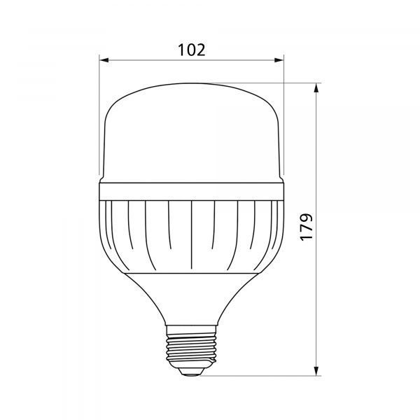 Лампа TITANUM LED А100 30Вт Е27 6500К TL-HA100-30276 фото