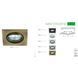 Точечный светильник Kanlux 2553 Navi GX5.3 1x50W IP20 2553 фото 3