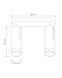 Спот Goldlux Fado GU10 2x10W Wh 325914 325914 фото 4
