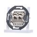 Механизм компьютерной розетки JUNG ECO PROFI 2-порт неэкранированный CAT6