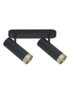 Спот Goldlux Fado GU10 2x10W Bk 326492 326492 фото
