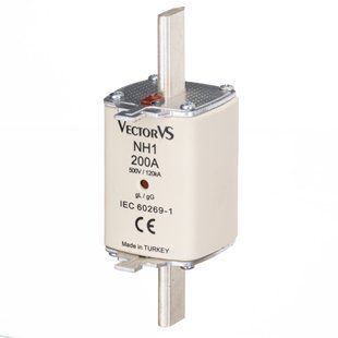 Предохранитель Ножевой Vector VS GENESIS NH1 200А 500V AC gG GF1200AC фото