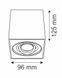 Точечный светильник Goldlux Hadar Q1 GU10 10W IP20 313126 313126 фото 6