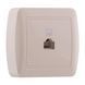 Розетка накладная Lezard Demet комп. RJ45 1-ный крем 711-0300-139 фото