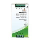 Блок живлення BIOM Professional 12V 120W 10A BPD-120-12 для монтажу на DIN-рейку 00-00021770 фото