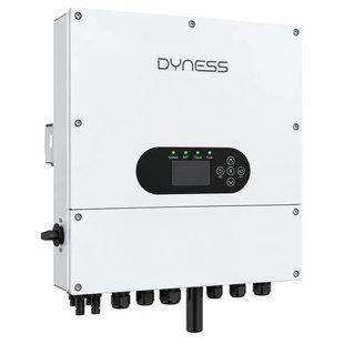 Гібридний інвертор Dyness D6.0K-LS 6 кВт однофазний для сонячних електростанцій D6.0K-LS фото