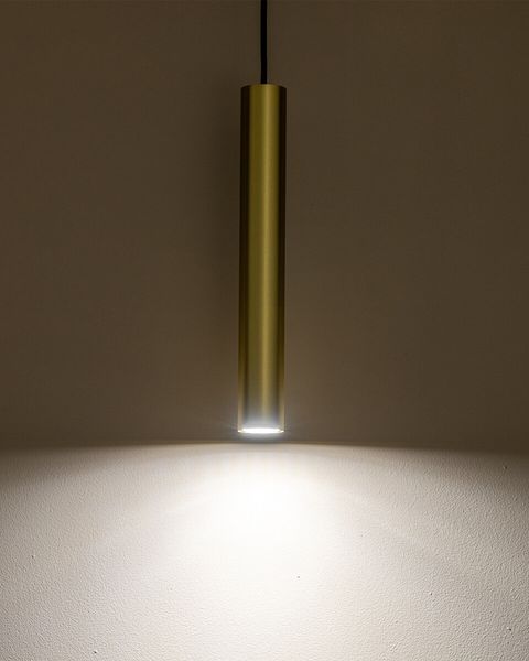 Підвісний світильник Nowodvorski FOURTY M SOLID BRASS GU10 середній латунний для елегантних інтер'єр 10772 фото