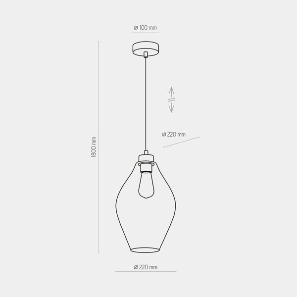 Підвісний світильник, люстра TULON 4190 TK-LIGHTING 4190 фото