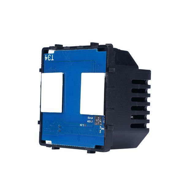 Розумний вимикач з WiFi + BLE | Сенсорний Чорний, 2 сенсора, З нулем (G86D-SW2G.WF.BL) G86D-SW2G.WF.BL фото