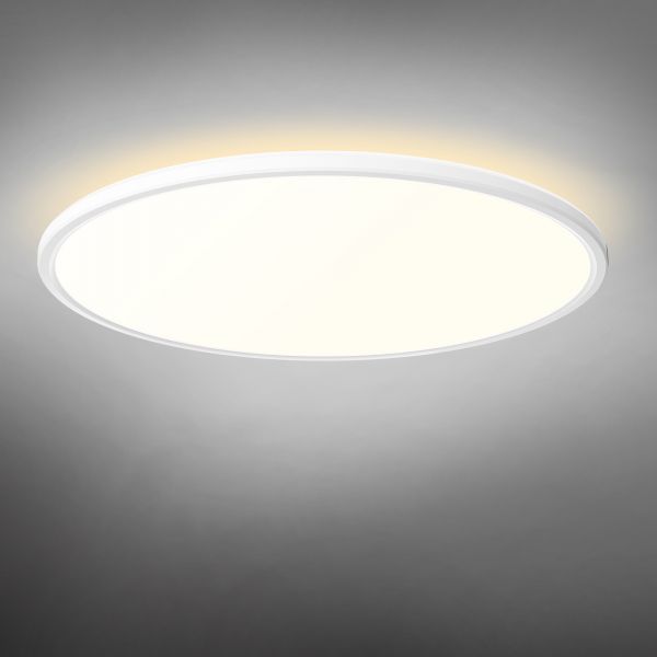 LED світильник з декоративною підсвіткою VIDEX DL5R 44W 3000K-4000K-5000K White VL-DL5R-44CW фото