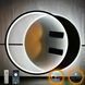 Светильник потолочный светодиодный LUMINARIA GEOMETRIA DOWNLIGHT 65W 2R 400/490 WHITE/BLACK 220V IP20 с пультом ДУ 6951427268655 фото 1