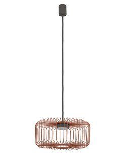 Підвісний світильник Nowodvorski KENAI C TERRACOTTA E27 теракотовий 12227 фото
