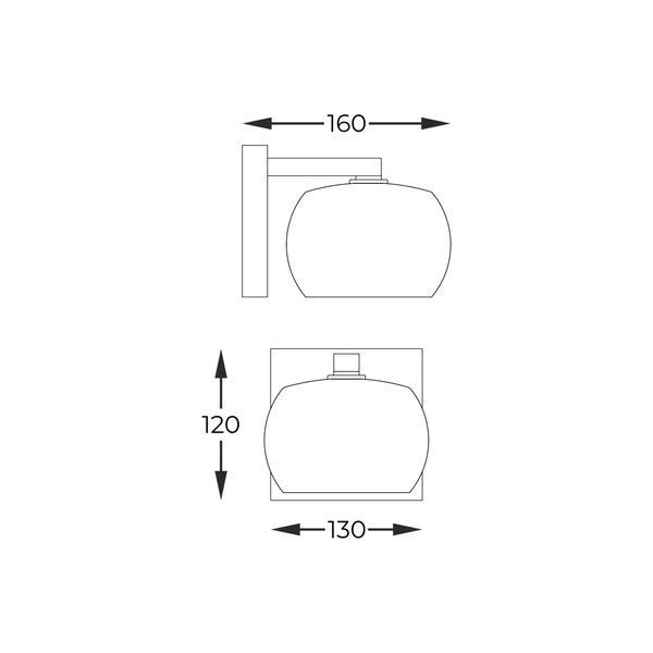 Бра на стену ZUMALINE Crystal W0076-01A-B5FZ W0076-01A-B5FZ фото