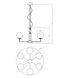 Люстра Edlin PL321163-6 Amiria (латунь) PL321163-6 фото 6