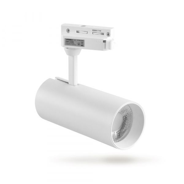 LED светильник трековый VIDEX 20W 4100K белый VL-TR04-204W VL-TR04-204W фото